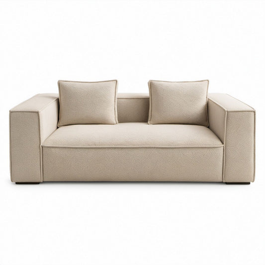 2-Sitzer-Sofa, Beige, 160 x 95 x 78 cm